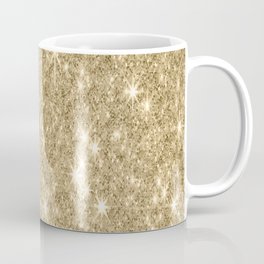 Peach Glitter Coffee Mug