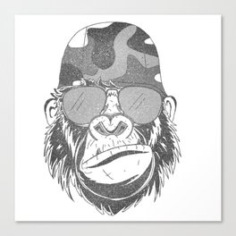 Gorilla artwork Canvas Print