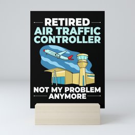Air Traffic Controller Flight Director Tower Mini Art Print