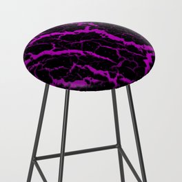 Cracked Space Lava - Purple/Pink Bar Stool