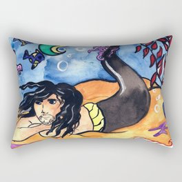 Merman Archie Rectangular Pillow