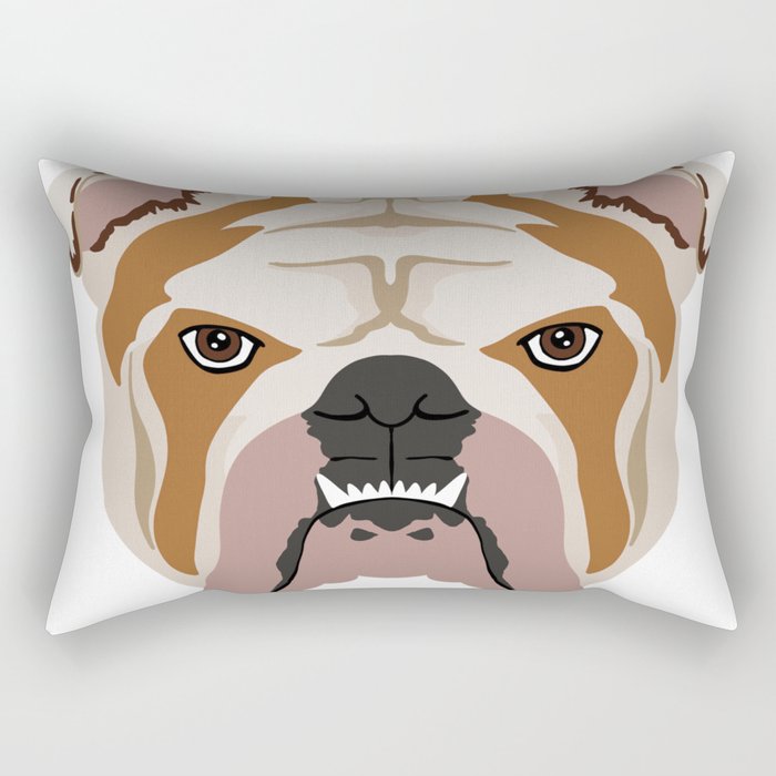 Bulldog Whisperer Rectangular Pillow