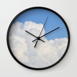 In the Clouds Wall Clock