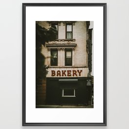 New York Bakery Framed Art Print