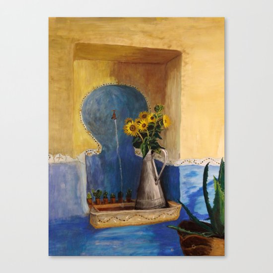 SUNFLOWERS Canvas Print