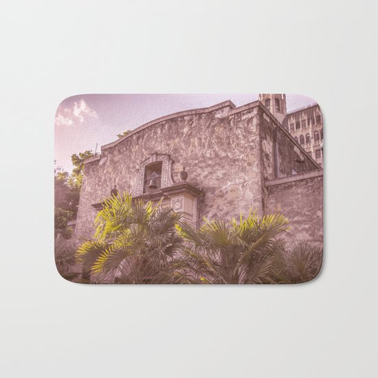 Palm Tree Summer - The Alamo Bath Mat
