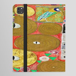 Gustav Klimt Fulfillment detail, Klimt pattern  iPad Folio Case