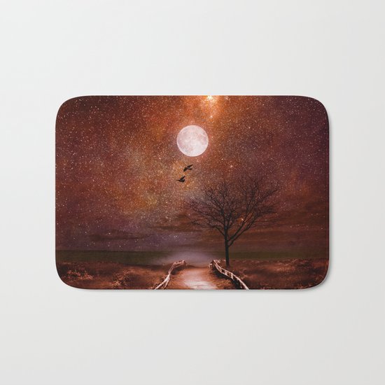The cosmic touch Bath Mat