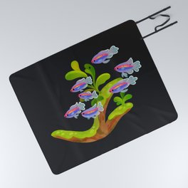 Freshwater fish and plants 1 Picnic Blanket