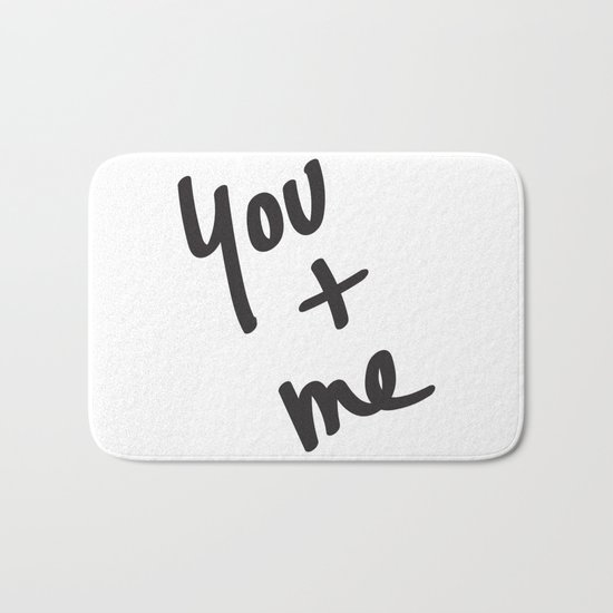 You and Me Bath Mat