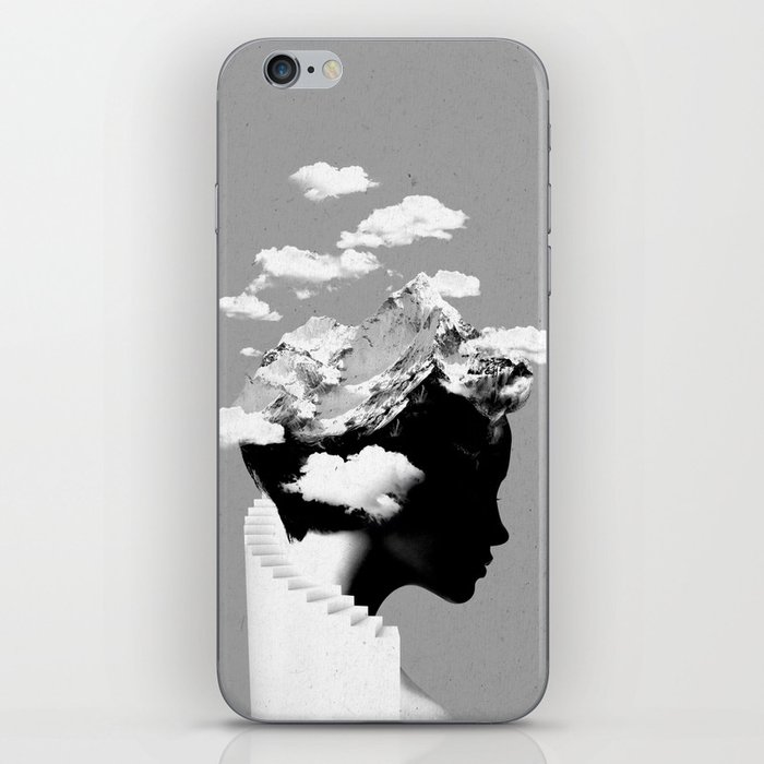It's a cloudy day iPhone Skin