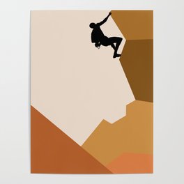 ROCK CLIMBING Poster