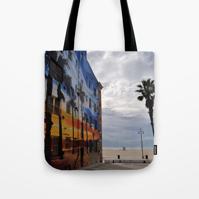 Venice Tropical Mural Tote Bag