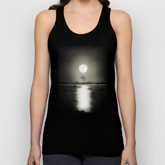 When the moon speaks (part III) Unisex Tank Top