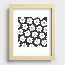 Medium blossom pattern 4 Recessed Framed Print