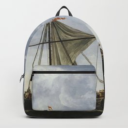 AELBERT CUYP the passage boat Backpack