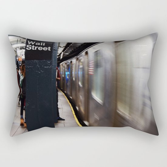 Wallstreet Subway Rectangular Pillow