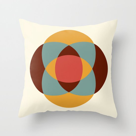 Intersection Throw Pillow