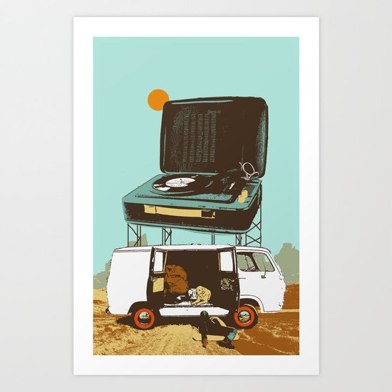 BROKEDOWN Art Print