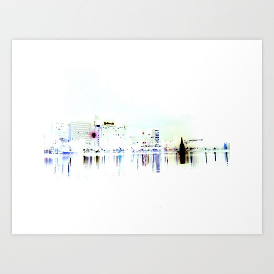 white harbor V. Art Print