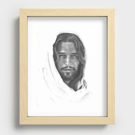 Christ (lightened) Recessed Framed Print