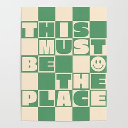 This Must Be The Place (Green) Poster