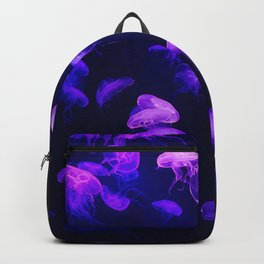 Jellyfish - purple and pink Backpack