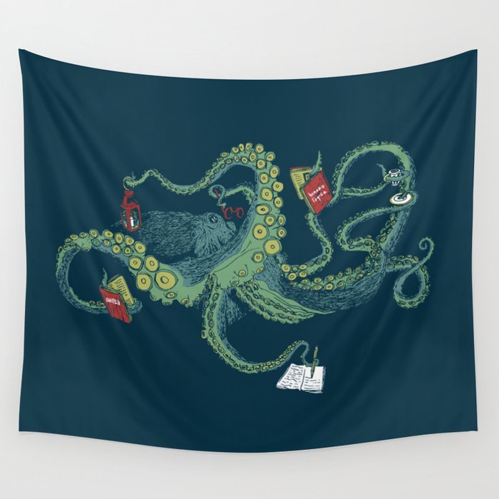 Octopus Wall Tapestry