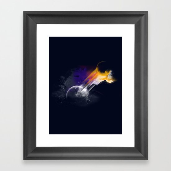 Night and Day Framed Art Print