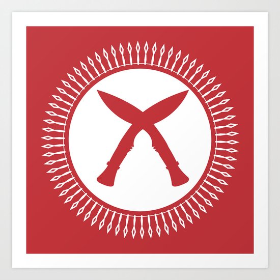 Khukuri Art Print