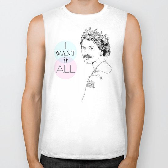 I Want It All Biker Tank
