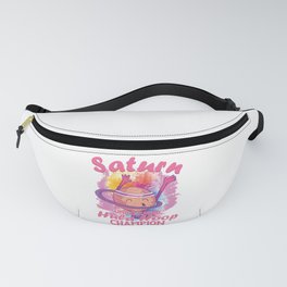 SATURN HULA HOOP CHAMPION WATERCOLOR Fanny Pack