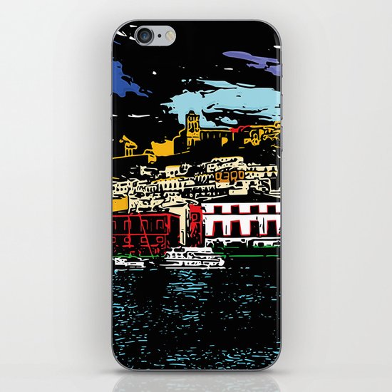 Ibiza Town iPhone Skin