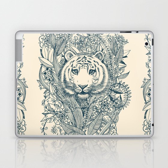 Tiger Tangle Laptop & iPad Skin