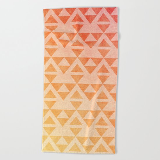 Aztec Pattern 11 Beach Towel