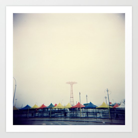 Coney Island Art Print