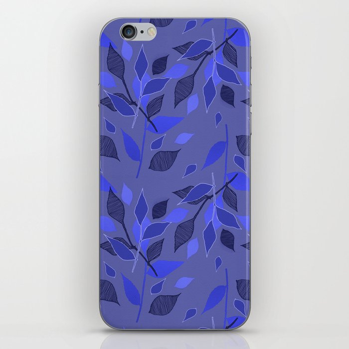 Very Peri Foliage (pantone color of the year 2022) iPhone Skin