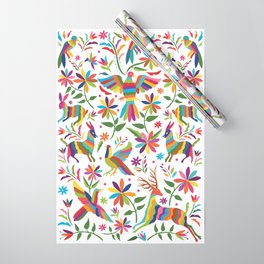 Mexican Otomí Design by Akbaly Wrapping Paper