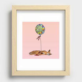 GET WELL SOON Recessed Framed Print