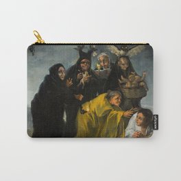 The Witches' Sabbath, Las Brujas by Francisco de Goya Carry-All Pouch