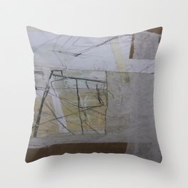 In A Field  Throw Pillow