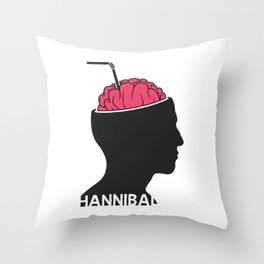 Michelin Starred Cannibal Throw Pillow