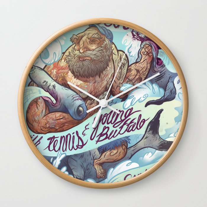 The Vaccines (band poster) Wall Clock