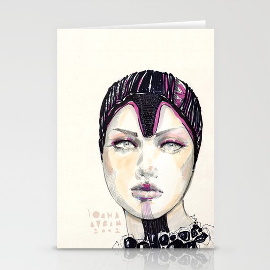 Fashion illustration Stationery Cards
