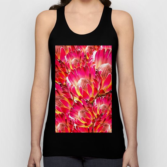 Pink Flower 9 Unisex Tank Top