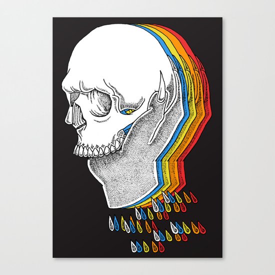 Spectrum Of Death Canvas Print