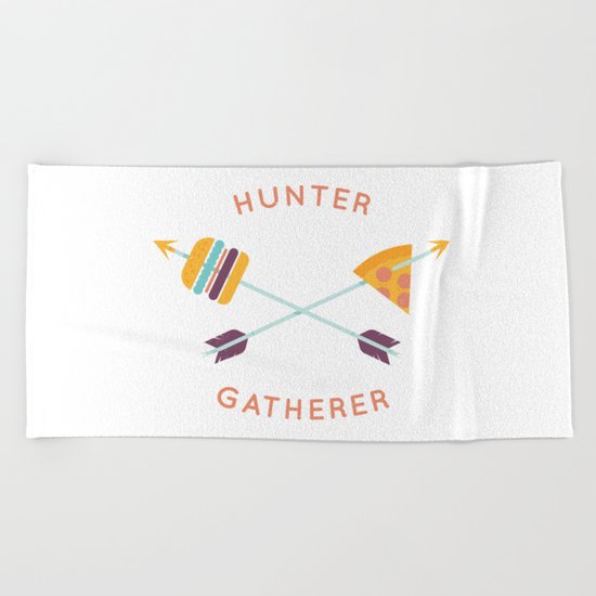 Hunter Gatherer Beach Towel