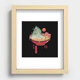 Ramen Landscape Recessed Framed Print