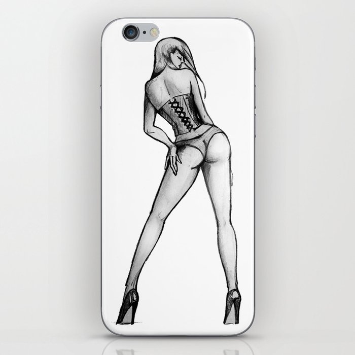 Fetish girl iPhone Skin