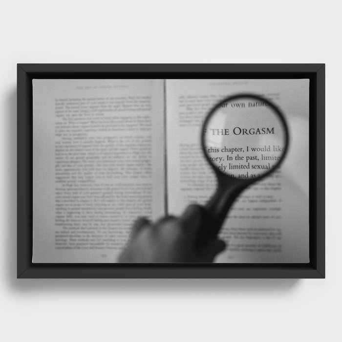 The Word Framed Canvas